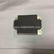 Custom Aluminum Extruded Fin Heat Sink Aluminum Extrusion